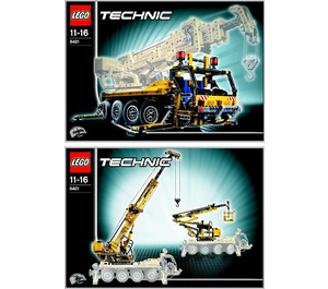 LEGO Mobile Crane Set 8421 Instructions