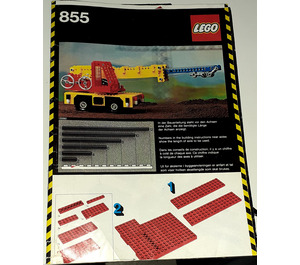 LEGO Mobile Crane Set 855 Instructions