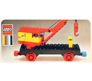 LEGO Mobile Kraan (Trein Basis) 128-2