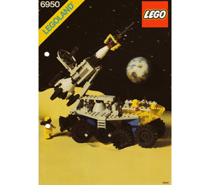LEGO Mobile Rakete Transport 6950 Instructions