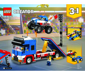 LEGO Mobile Stunt Show 31085 Instructions