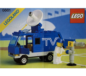 LEGO Mobile TV Studio 6661 Anleitungen