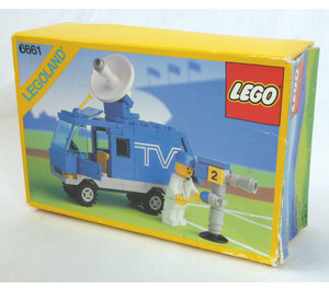 LEGO Mobile TV Studio Set 6661 Packaging