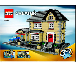 LEGO Model Town House 4954 Instrukce