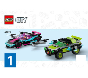 LEGO Modified Race Cars Set 60396 Instructions