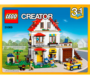 LEGO Modular Family Villa Set 31069 Instructions