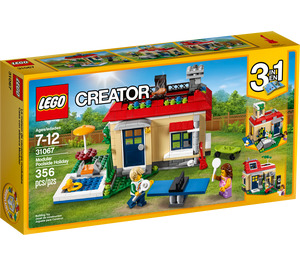 LEGO Modular Poolside Holiday Set 31067 Packaging