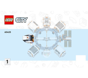 LEGO Modular Espacer Station 60433 Instructions