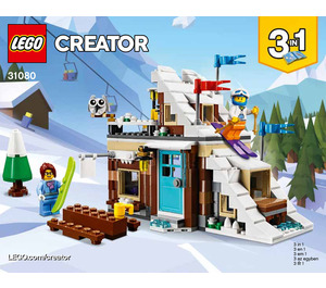 LEGO Modular Winter Vacation Set 31080 Instructions