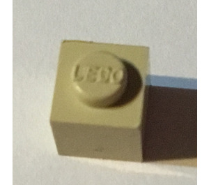 LEGO Modulex buff Modulex Palikka 1 x 1 jossa LEGO päällä Nupit