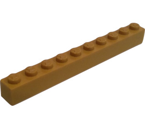 LEGO Modulex Cytrynowy Modulex Cegła 1 x 10 z M NA Szpilki