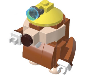 LEGO Mole Miner minifiguur