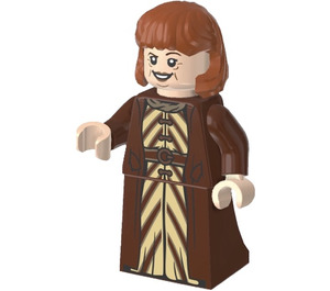 LEGO Molly Weasley med Brun och Brungul Robe Minifigur