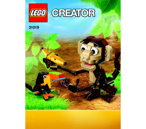 LEGO Monkey and Toucan Set 31019 Instructions