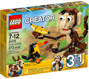 LEGO Monkey and Toucan Set 31019 Packaging