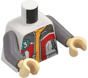 LEGO Singe King Minifigurine Torse (973)