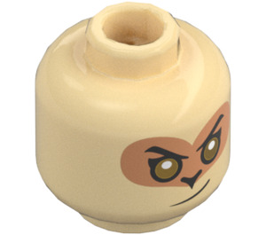 LEGO Singe King Minifigurine Tête (Clou de sécurité) (3274 / 105487)