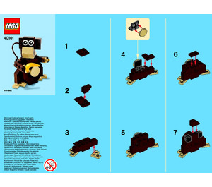 LEGO Monkey Set 40101 Instructions