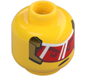 LEGO Monkie Kid Minifigure Head (Recessed Solid Stud) (3626 / 81242)