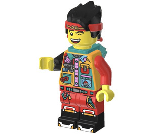 LEGO Monkie Kid - Neck Halterung / Clip Minifigur