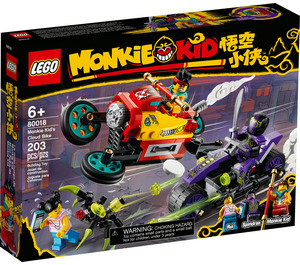 LEGO Monkie Kid's Cloud Bike 80018 Packaging