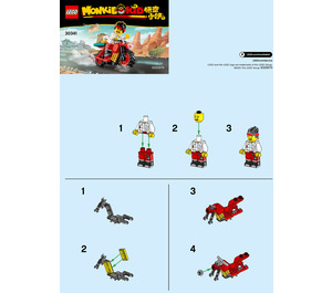 LEGO Monkie Kid's Delivery Bike Set 30341 Instructions