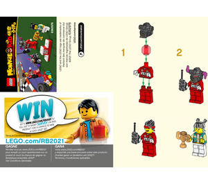 LEGO Monkie Kid's RC Race 40472 Instructions