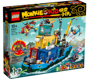 LEGO Monkie Kid's Team Secret HQ Set 80013 Packaging