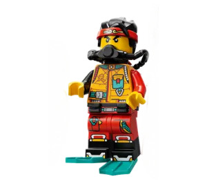 LEGO Monkie Kid avec Exploration Sous-Marine et Flippers Minifigurine