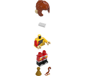 LEGO Monkie King with Party Hat Minifigure