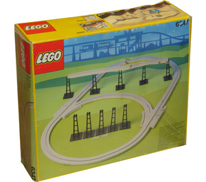 LEGO Monorail Accessoire Track 6347 Packaging