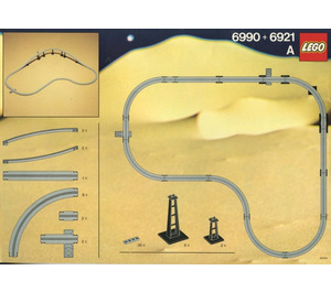LEGO Monorail Accessory Track Set 6921