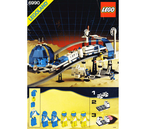 LEGO Monorail Transport System Set 6990 Instructions