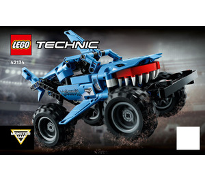 LEGO Monster Jam Megalodon 42134 Istruzioni