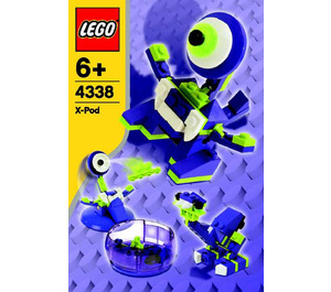 LEGO Monster Pod  Set 4338 Instructions