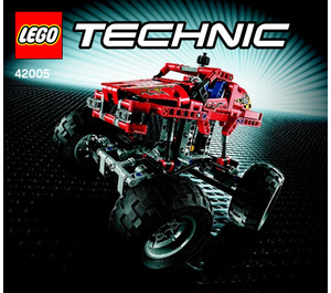 LEGO Monster Truck Set 42005 Instructions