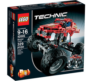 LEGO Monster Truck Set 42005 Packaging