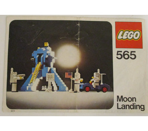 LEGO Moon Landing Set 565-1 Instructions