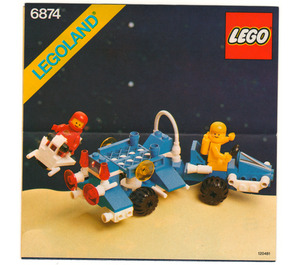 LEGO Moonrover Set 6874 Instructions