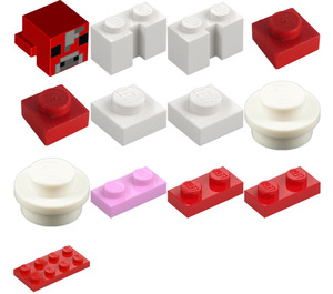 LEGO Mooshroom Minecraft Cow