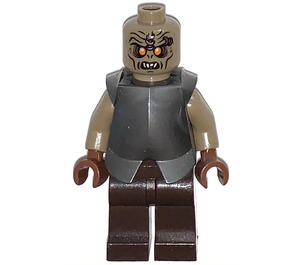 LEGO Mordor Orc - Bald avec Armor Figurine