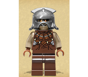 LEGO Mordor Orc - with Helmet Minifigure
