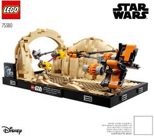 LEGO Mos Espa Podrace Diorama Set 75380 Instructions
