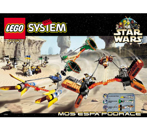 LEGO Mos Espa Podrace 7171 Instruktioner