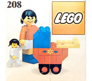 LEGO Mother mit Baby 208