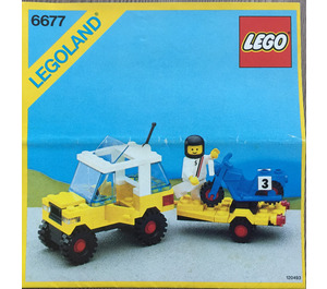 LEGO Motocross Racing 6677 Instrukce