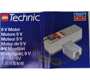 LEGO Motor Add-On for Simple Mechanisms 9615 Ohjeet