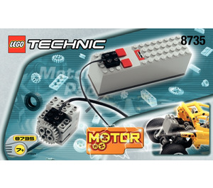 LEGO Motor Set, 9V Set 8735 Instructions