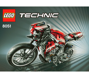 LEGO Motorbike Set 8051 Instructions