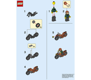 LEGO Motorbike 952010 Istruzioni